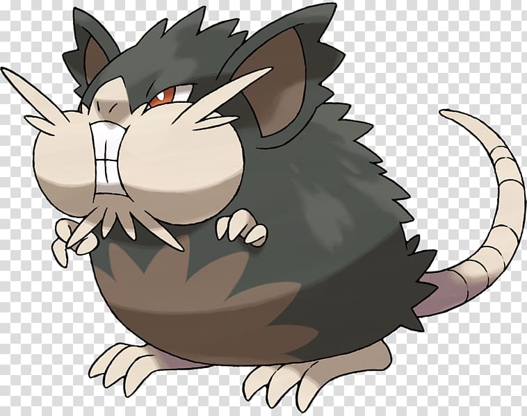 Pokémon Sun and Moon Pokémon Ultra Sun and Ultra Moon Raticate Alola Rattata, others transparent background PNG clipart