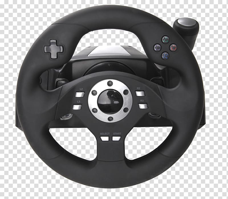 PlayStation 2 Joystick Motor Vehicle Steering Wheels Game Controllers GoldMaster RC-448, joystick transparent background PNG clipart