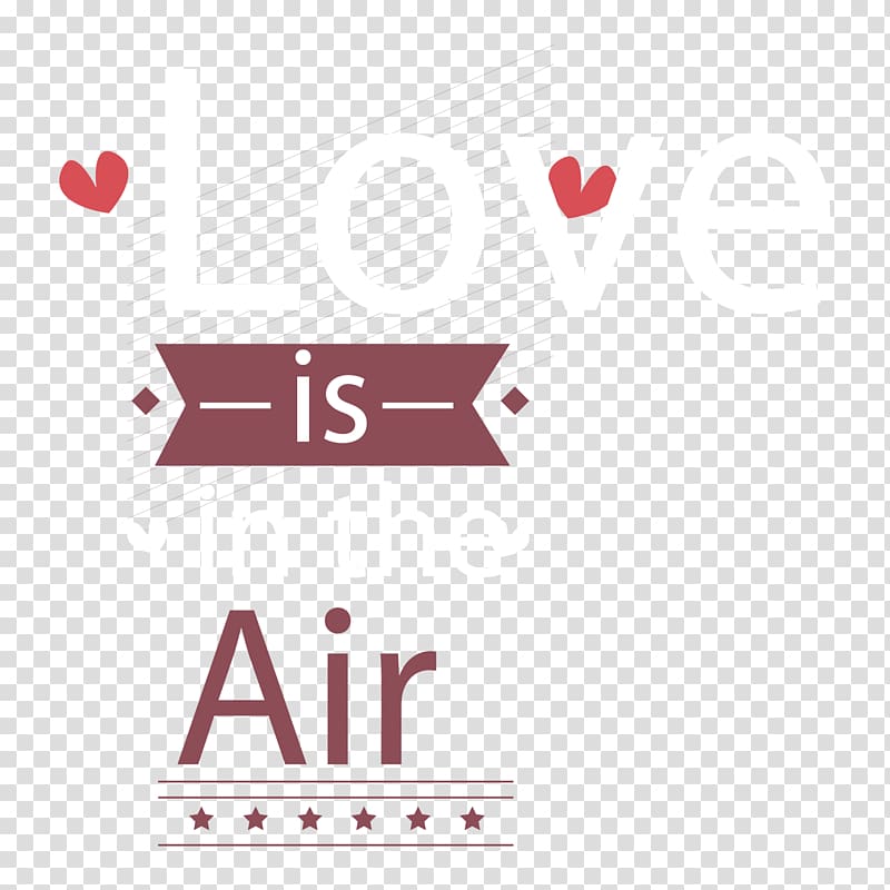 Love Euclidean Icon, Love is in the air business card transparent background PNG clipart