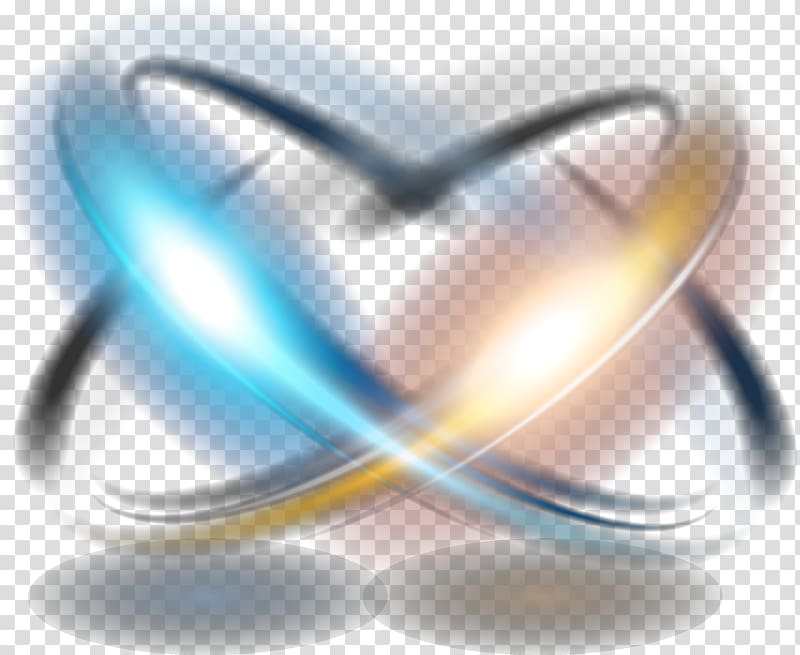 blue glare effect transparent background PNG clipart