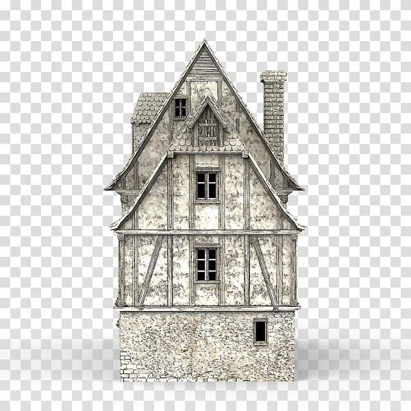 Middle Ages Dungeons & Dragons Wargaming Medieval architecture Tabletop Games & Expansions, Medieval Houses transparent background PNG clipart