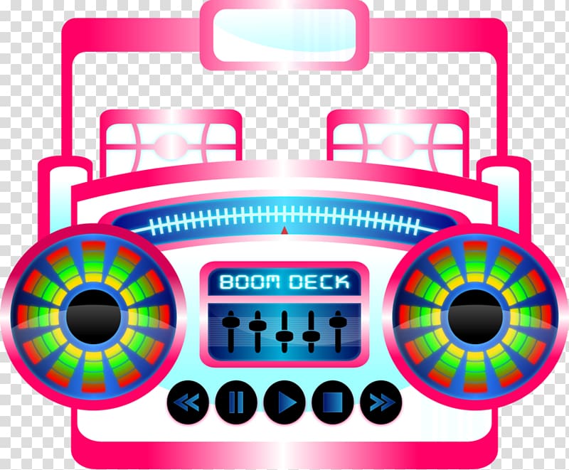 1980s Pop music Popular music , Boombox transparent background PNG clipart