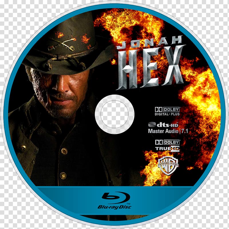 Jimmy Hayward Jonah Hex Blu-ray disc DVD Warner Home Video, dvd transparent background PNG clipart