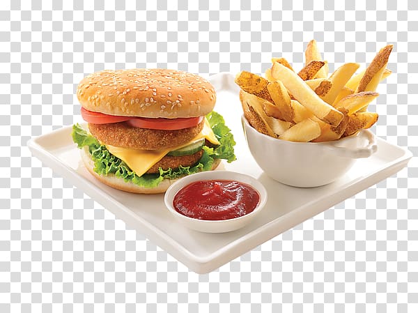 French fries Cheeseburger Buffalo burger Hamburger Vegetarian cuisine, potato skins appetizer transparent background PNG clipart