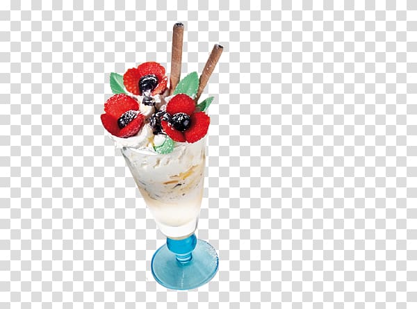 Sundae Knickerbocker glory Parfait Frozen yogurt Ice cream, Grand Marnier transparent background PNG clipart