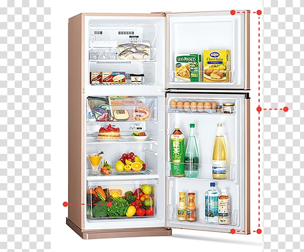 Refrigerator Vietnam Mitsubishi Electric Electricity, refrigerator transparent background PNG clipart