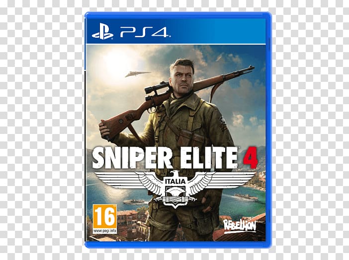 Sniper Elite 4 PlayStation 4 Sniper Elite III Xbox One, sniper elite transparent background PNG clipart