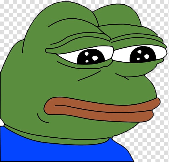 Pepe the Frog Sadness , bmw transparent background PNG clipart