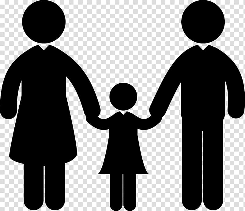 Family Computer Icons Person Child, hand holding transparent background PNG clipart