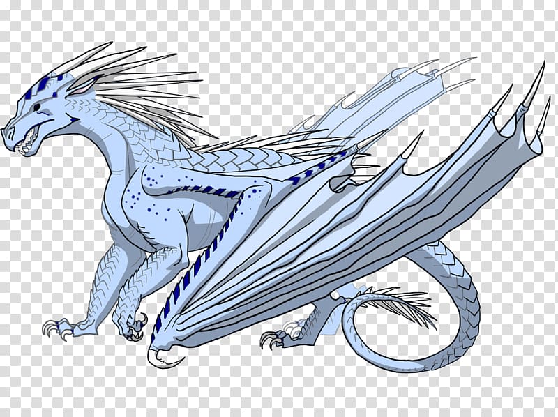 Wings of Fire Dragon Color Fire breathing Blue, Ali transparent background PNG clipart