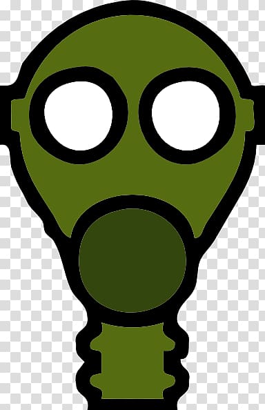 Gas mask transparent background PNG clipart