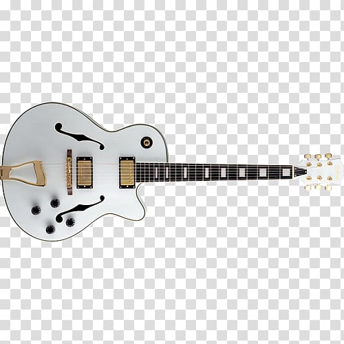 Bass guitar Gretsch White Falcon Acoustic-electric guitar Semi-acoustic guitar, Bass Guitar transparent background PNG clipart