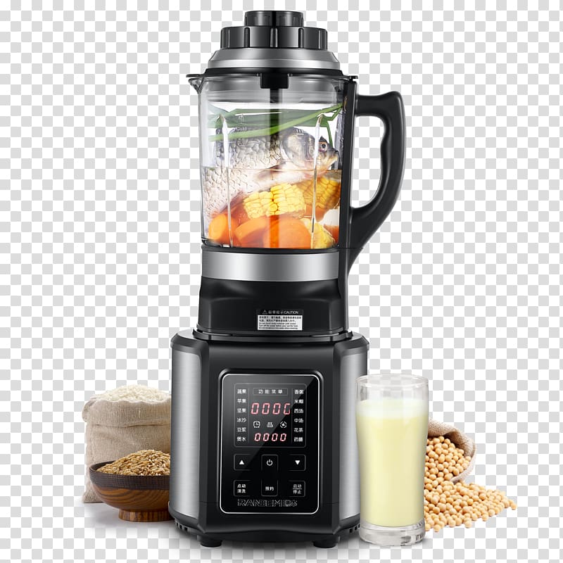 Soy milk Home appliance Cooking Blender Taobao, cooking transparent background PNG clipart