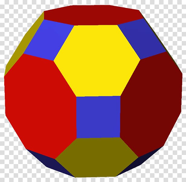 Uniform polyhedron Truncation Regular polyhedron Omnitruncated polyhedron, cuboctahedron transparent background PNG clipart