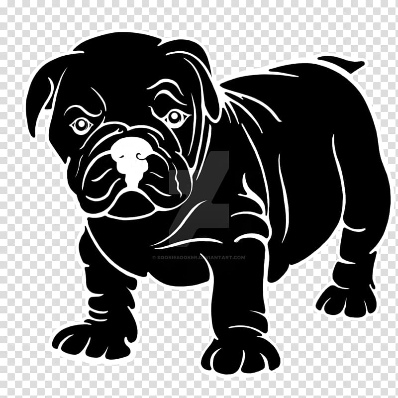 Dog breed Puppy Bulldog Non-sporting group Bull Terrier, puppy transparent background PNG clipart