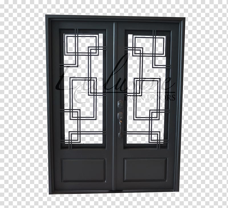 Wrought iron Window Door Gate, iron transparent background PNG clipart