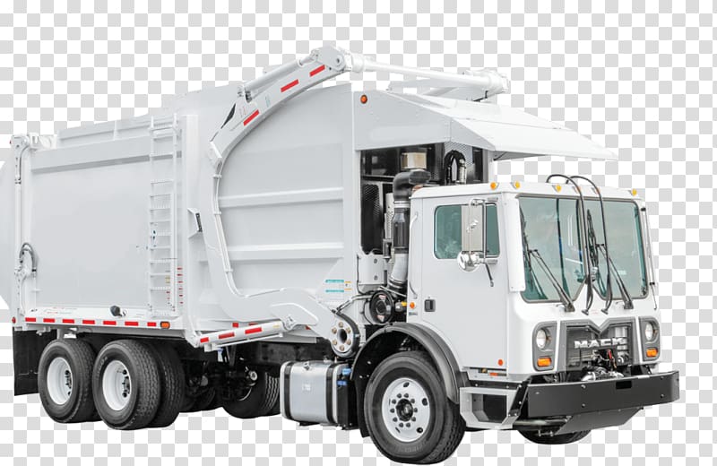 Garbage truck Ford Cargo Dump truck, car transparent background PNG clipart