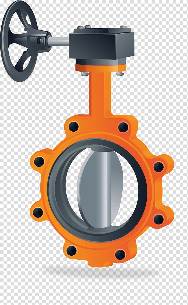 Butterfly valve Seal Flange Control valves, Seal transparent background PNG clipart