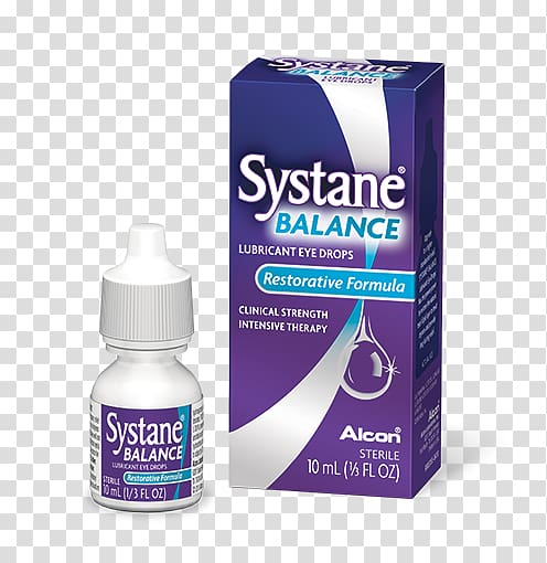 Dry eye syndrome Systane Balance Lubricating Eye Drops Eye Drops & Lubricants, eye-drops transparent background PNG clipart