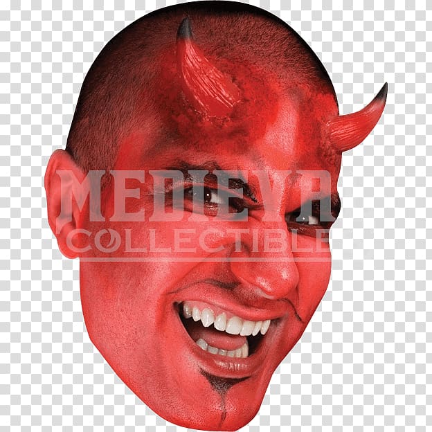 Devil Demon Costume Satan Horn, devils horn transparent background PNG clipart