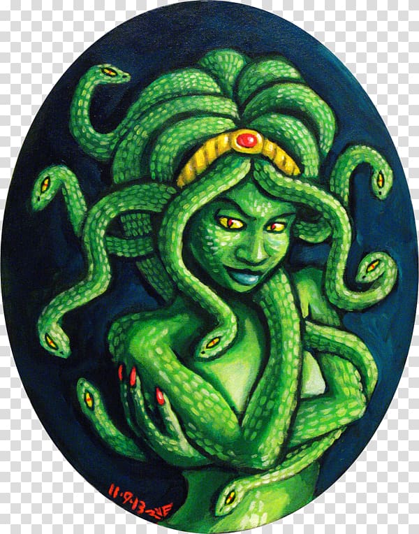 Medusa Work of art Legendary creature Serpent, others transparent background PNG clipart