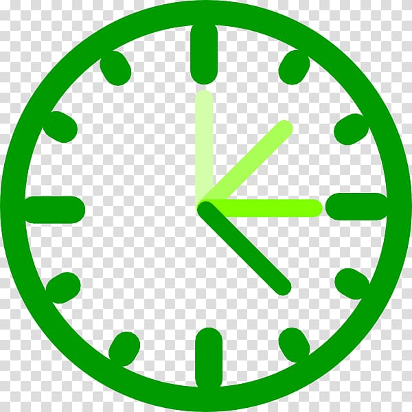 Alarm Clocks Computer Icons , green transparent background PNG clipart