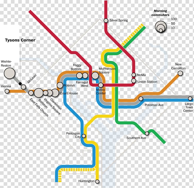 Washington, D.C. Rapid transit Washington Metro Tokyo subway Transit map, map transparent background PNG clipart