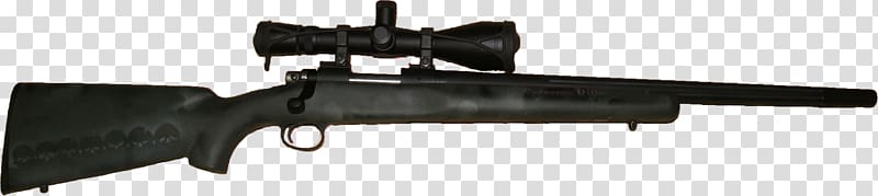 Trigger Firearm Ranged weapon Sniper rifle Air gun, sniper rifle transparent background PNG clipart