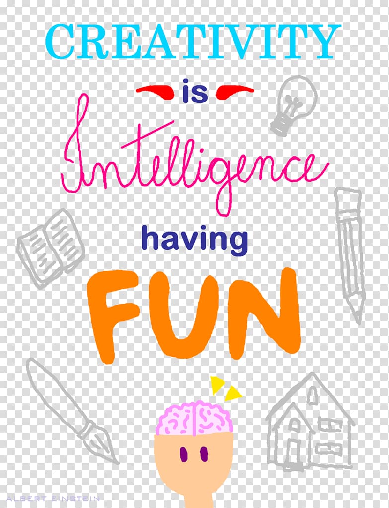 Digital art Creativity Human behavior Intelligence, einstein funny transparent background PNG clipart