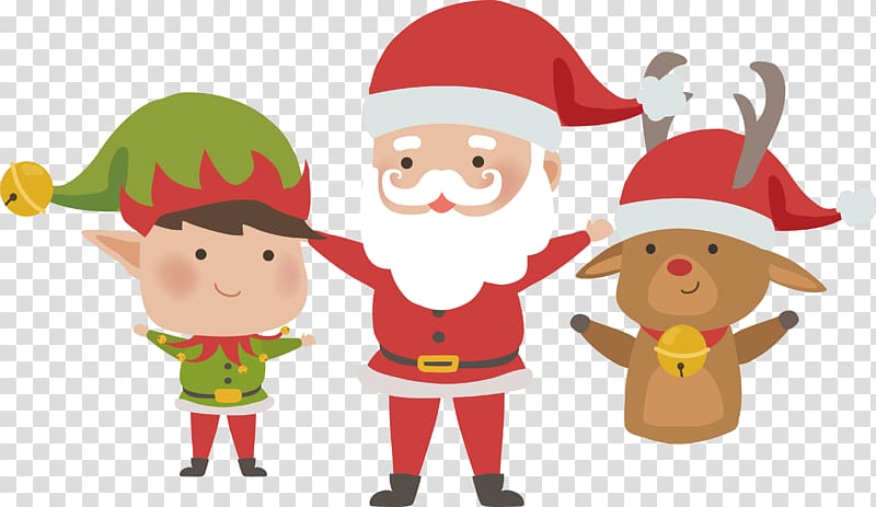 Santa Claus Elf Christmas, Santa Elf transparent background PNG clipart