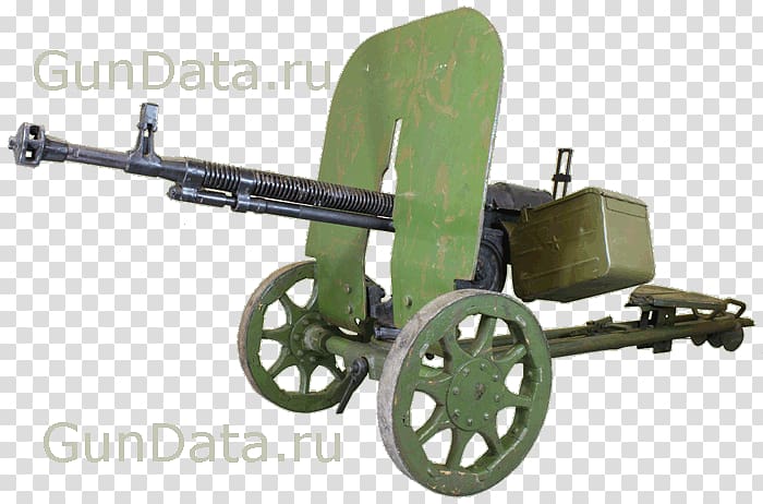 DShK Heavy machine gun 12.7×108mm Cartridge, machine gun transparent background PNG clipart