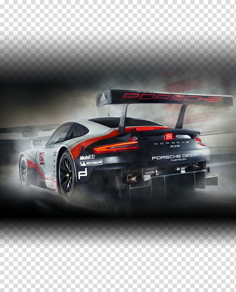 Sports car Porsche 911 GT3 RSR 24 Hours of Le Mans, porsche transparent background PNG clipart