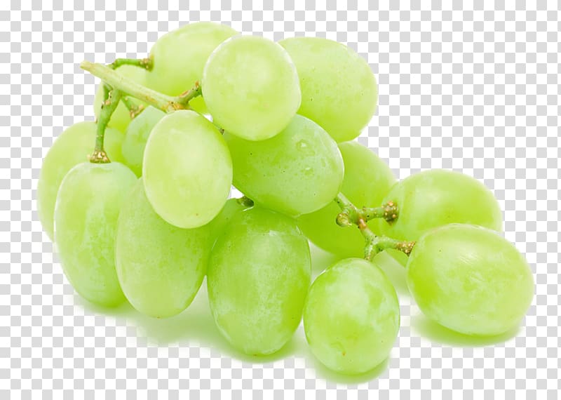 Grape Raisin, Green grape fruit transparent background PNG clipart