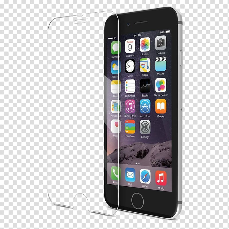 iPhone 6 Plus IPhone 8 Plus iPhone 7 iPhone X Screen Protectors, aluminum transparent background PNG clipart