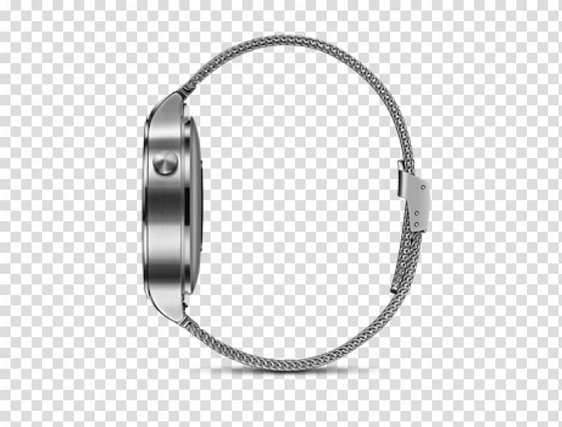 Smartwatch Huawei Watch 2 Stainless steel, Mesh Hardware Cloth transparent background PNG clipart