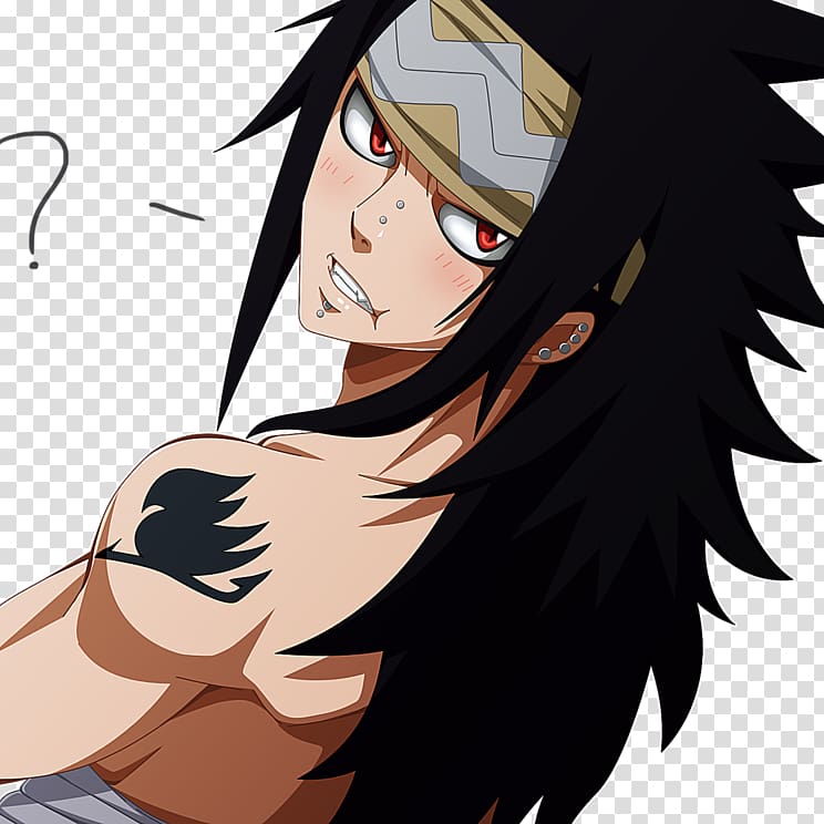 Gajeel Redfox Anime Fairy Tail Dragon Slayer, Anime transparent background PNG clipart
