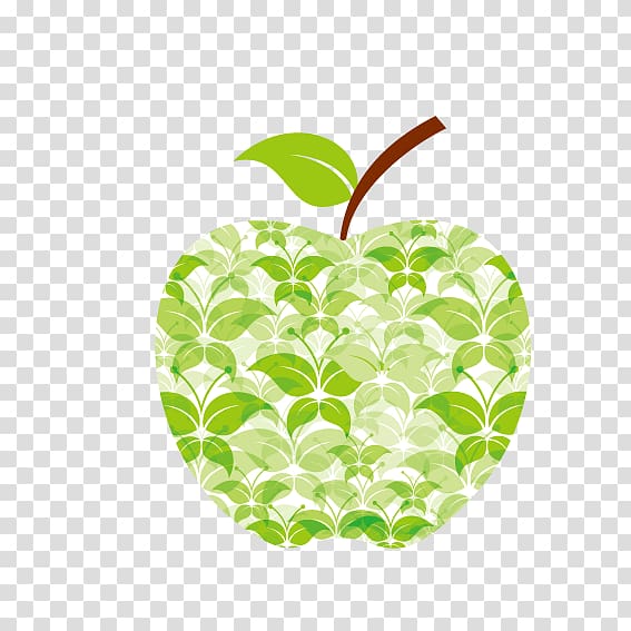 Brain Color , Apple green seedlings consisting of transparent background PNG clipart