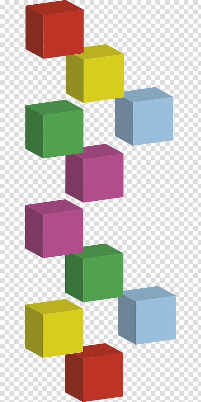 Three-dimensional space Cube Quadrilateral, cube transparent background PNG clipart