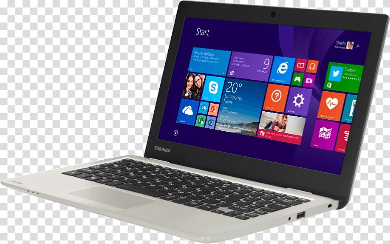 Laptop ASUS Transformer Book T100 Intel Core i5 Toshiba 2-in-1 PC, Toshiba Satellite transparent background PNG clipart
