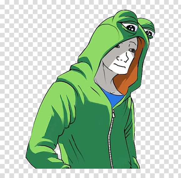 Pepe the Frog Hoodie Feeling Meme, frog transparent background PNG clipart