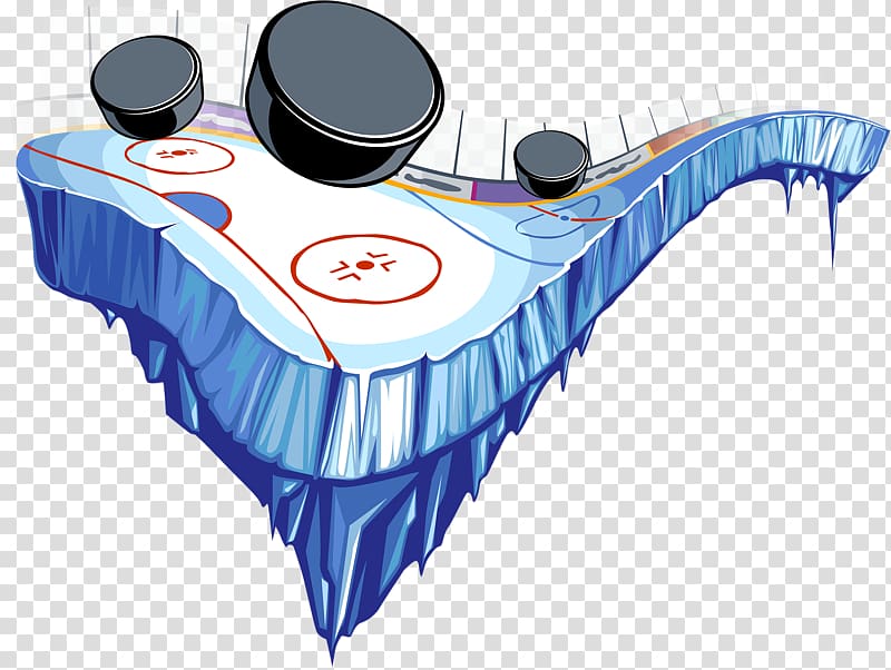 Hockey Field Ice hockey Hockey puck, Cool playing field transparent background PNG clipart