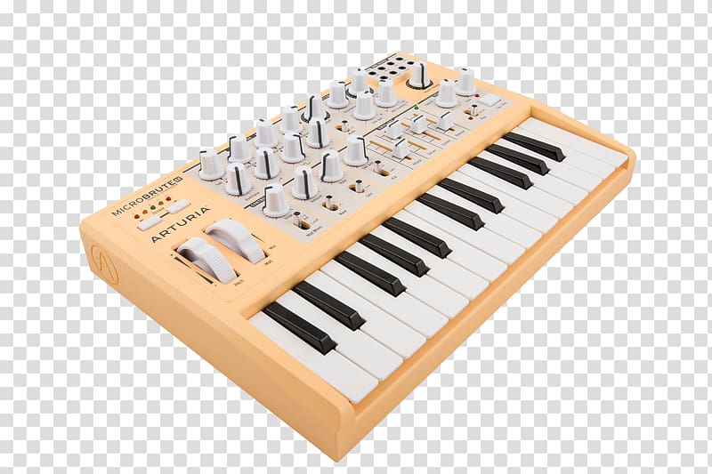 Oberheim OB-Xa Arturia MiniBrute Computer keyboard Analog synthesizer, musical instruments transparent background PNG clipart