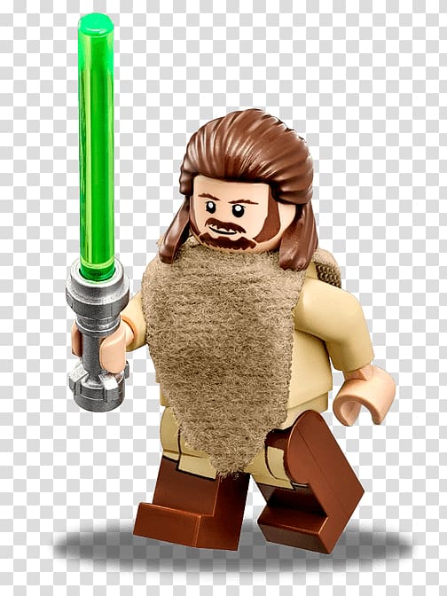 Qui-Gon Jinn Obi-Wan Kenobi Darth Maul Anakin Skywalker LEGO, qui gon jinn transparent background PNG clipart