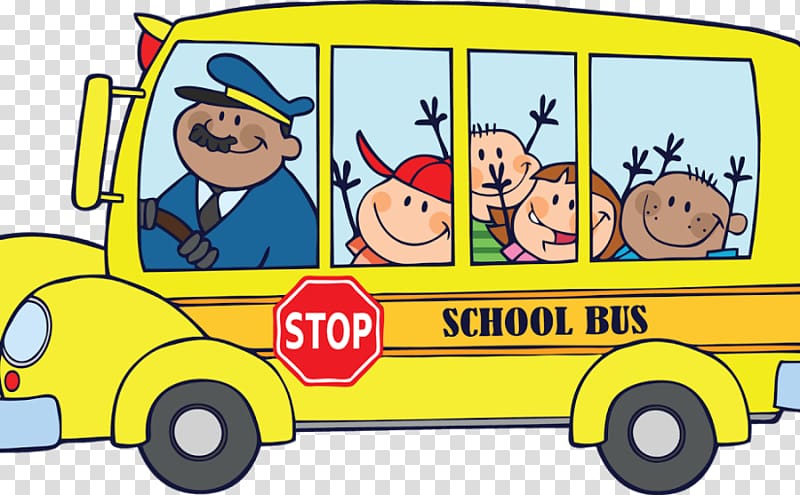 School bus Here Comes the Bus! , cartoon school bus transparent background PNG clipart
