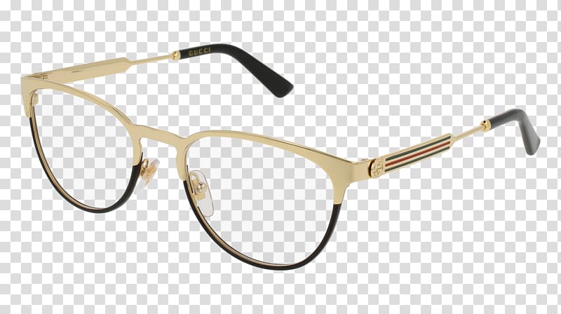 Gucci Fashion Glasses Eyeglass prescription Lens, glasses transparent background PNG clipart