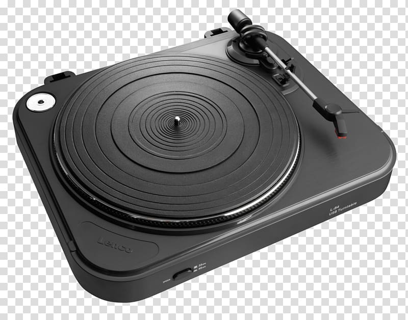 Phonograph record Lenco Hardware/Electronic Lenco 206836 L-3867 USB Schwarz Hardware/Electronic Belt-drive turntable, Bigben transparent background PNG clipart