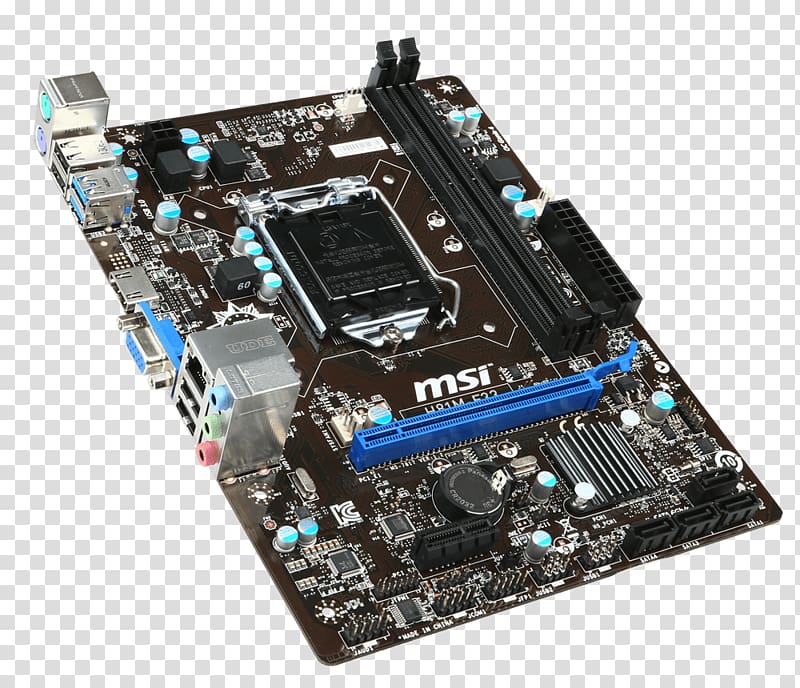 Intel LGA 1150 Motherboard microATX CPU socket, cpu transparent background PNG clipart