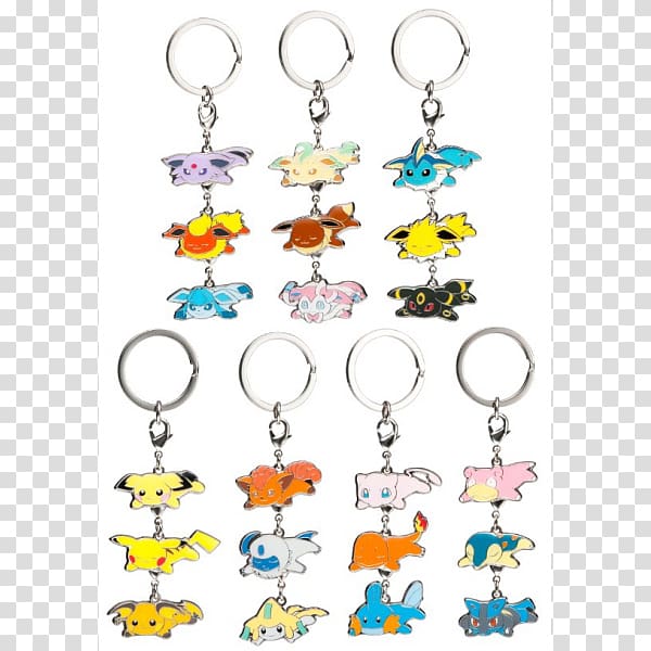 Pikachu Centre Pokémon Cyndaquil Key Chains, key holder transparent background PNG clipart