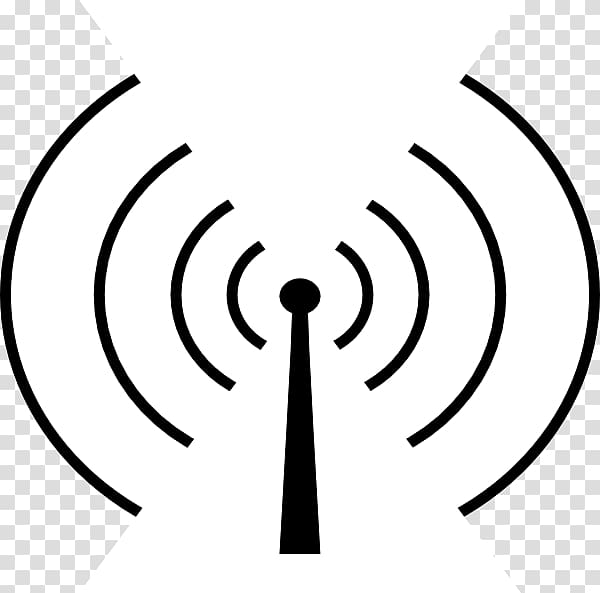Aerials Wireless Radio-frequency identification Signal , waves transparent background PNG clipart