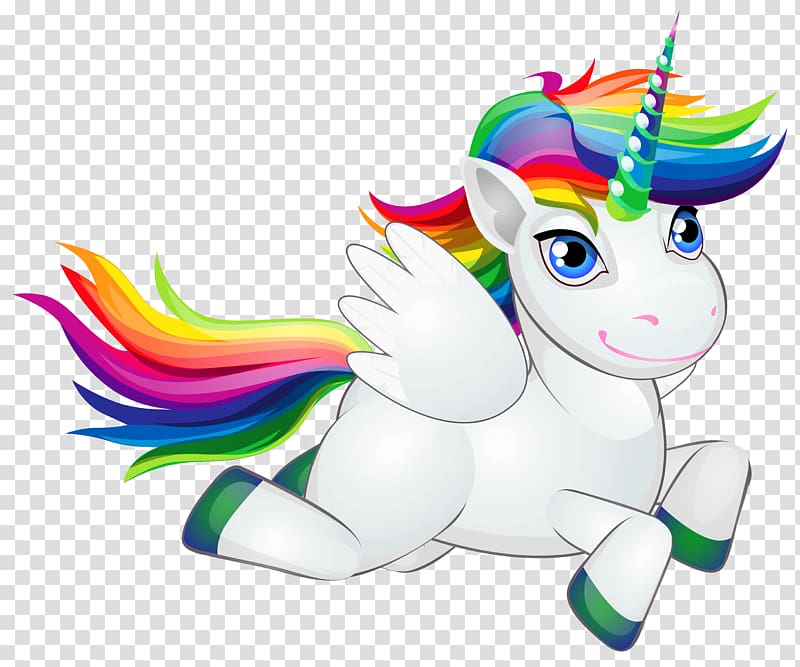 Pony Horse Rainbow Unicorn Cute Rainbow Pony Flying Unicorn